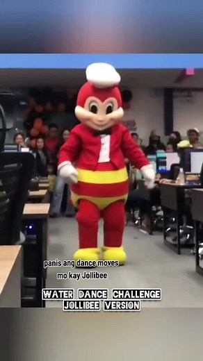 Jollibee Water Dance Challenge: Mascot Moves