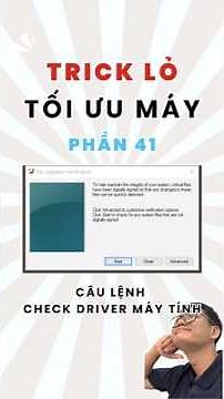 Trick or trick part 41. Tool to scan for faulty drivers, viruses, and malware. #pc #laptop #pctri...