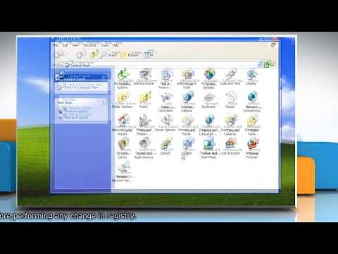 How to bring back missing icon from Control Panel :Tutorial