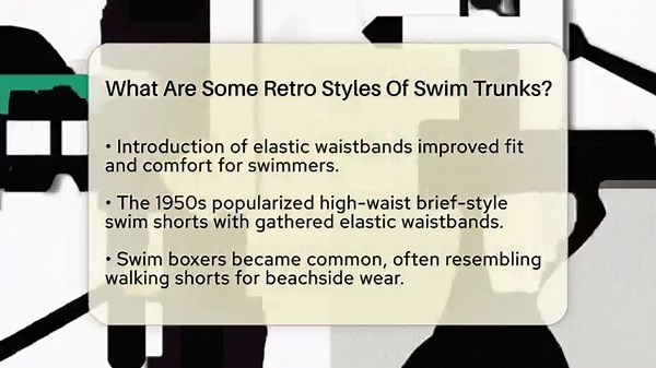 What Are Some Retro Styles Of Swim Trunks? - The Sharp Dressed Gent