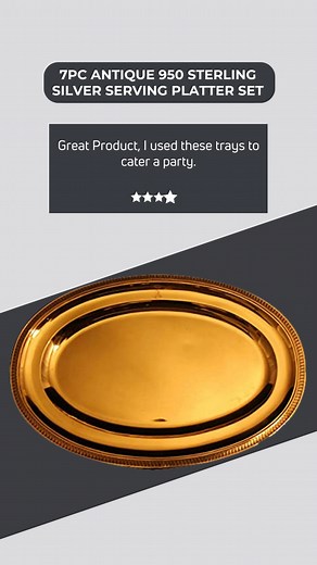 2.2K views | Make a statement with our 7pc Antique Sterling Silver...