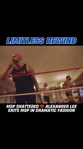 3.9K views · 36 reactions | ⏪ Limitless Rewind: MSP Shattered  Alexander Lee exits MSP in dramatic fashion! | Limitless Wrestling | Facebook