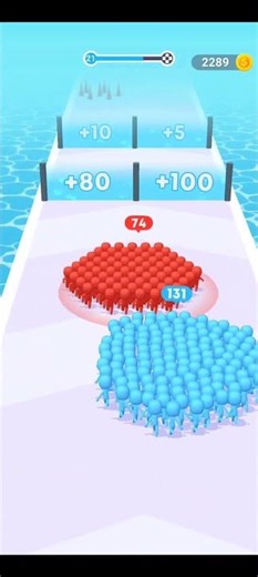 Count Master Gameplay Satisfying Run 💯 #GamingShorts