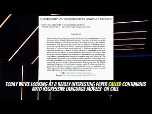 Continuous Autoregressive Language Models (Oct 2025)