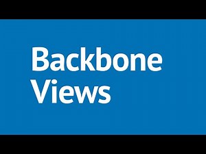 Backbone.js Tutorial Part 10 - Backbone.js Views: Passing Data to Views