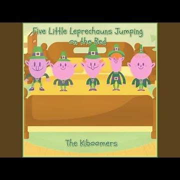 Five Little Leprechauns Jumping on the Bed