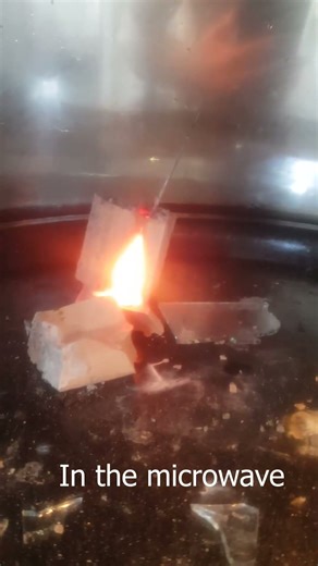 HOW TO MAKE Microwave bite #MaterialScience#Semiconductors#ScienceExperiment #physicalchemistry