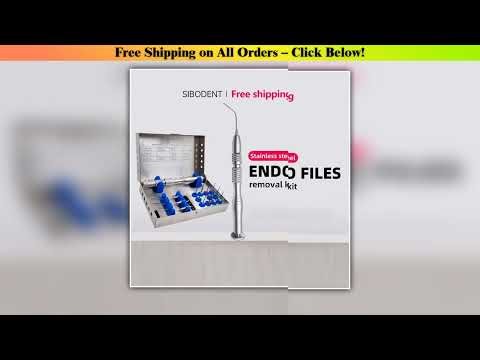 Dental Endodontic Endo File Removal System Kit Endo Broken File Removal Instrument Set Root Canal