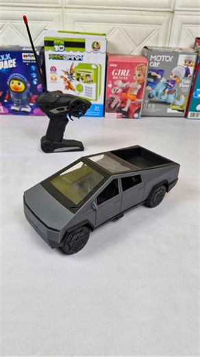 Remote Control Cyber Truck Unboxing & Testing with asmr #cars #rccar #toys