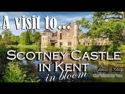 The National Trust Scotney Castle in Kent in Bloom