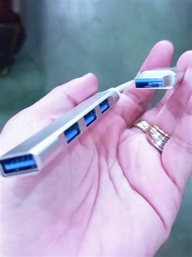 4-Port USB Hub Computer Accessories #usb #hub #computer #laptop #splitter