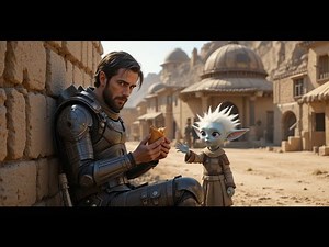 Human Caught Alien Girl Stealing His Meal—But Her Story Broke His Heart..