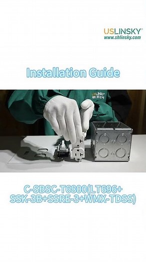 How to Install Lingtian 6‑Hole Socket & Toggle Switch Kit with Stainless Steel Panel & Box