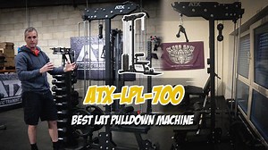 1.8K views · 14 reactions | SAM REVIEWS ATX-LPL-700: The Best Lat Pulldown Machine for Small Spaces! | Sam's Fitness | Facebook