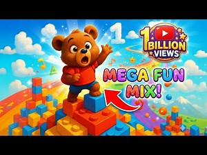 Join Cubby Bear for a Colorful Adventure! 🌈 30 Min Fun Learning with Numbers & Shapes for Toddlers