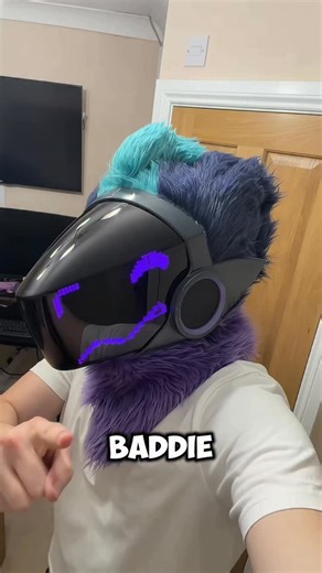 Nightphin on Instagram: "Try this hack to get all the fuzz #furry #fursuit #protogen #furryfandom #fursona"