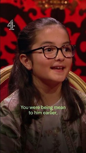 Mike Wozniak gets cooking advice from the kids #JuniorTaskmaster