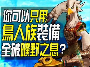 你可以100%只用鸟人装备全破《旷野之息》吗?