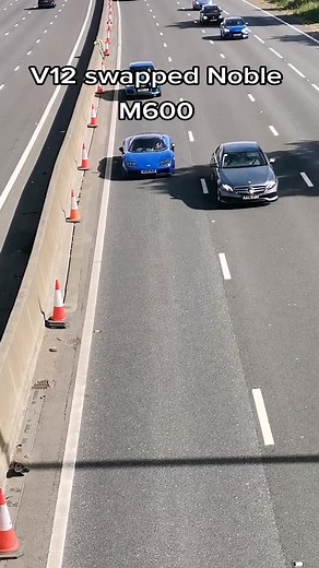 Noble M600 V12 Engine Swap on the Motorway