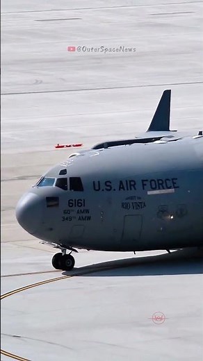 Launch of C-17 Globemaster Super Large Aircraft #usairforce