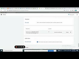 How to update the contact form and email address in shopify theme