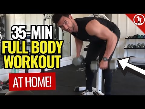 35-Min Full Body Workout Routine At Home For Men (Quick, Simple, & Deadly Effective)