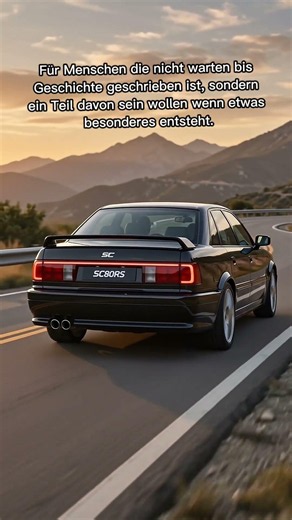 Jede Geschichte hat einen Anfang. Mit der SC80 Founder Edition beginnt unsere.#5zylinder #sc80
