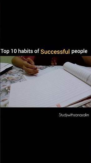 10 habits of successful people💯#students#studymusic#motivation#study#exam#trending#viral#shorts#fypシ