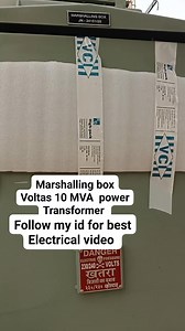 Marshalling Box – The Brain of a Power Transformer!" "Inside a Transformer’s Control Center: The Marshalling Box"#ElectricalEngineer #MarshallingBox #TransformerKnowledge #SubstationLife #ElectricalReels #PowerTransformer #EngineeringFacts #66KVSubstation #MaintenanceTips #ElectricalLearning | Er Muhammad Miyaji