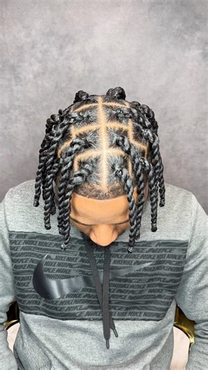 BOX TWISTS WITH EXTENSIONS ON SHORT HAIR | PERFECT BLEND