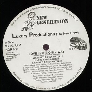 Luxury Productions (The New Crew) - Love Is The Only Way