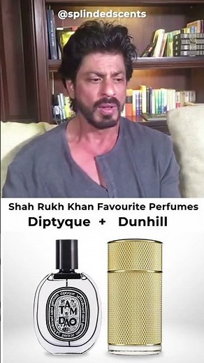 Shah Rukh Khan Favorite Perfume - Diptique + Dunhill | Celebrity News | King Khan Perfume | #SRK