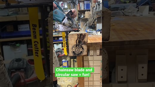 Prazi beam cutter chainsaw and circular saw #woodwork #tool #woodworkingtools