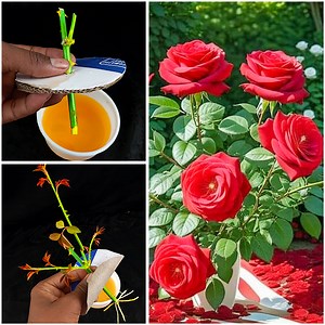 189K views · 2K reactions | How to grow rose cuttings in Orange juice | Propagate Rose tree from cutting | Rana Craft | Facebook