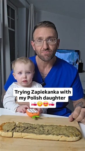 Trying Zapiekanka with my Polish daughter 🇵🇱😋😍 #Polishfood #polishgirl #polski #poland ##fyp | Harry Ely