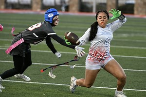 ‘An amazing experience’: Liberty High senior stars in Super Bowl flag football commercial