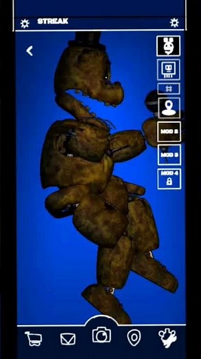 (FNAF/DC2) FNAF AR Realistic Withered Golden Freddy