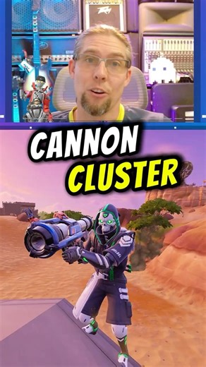 🚨*NEW* Seven Cluster Cannon FORTNITE💥(Ch7 S1) #fortnite #gaming #shorts