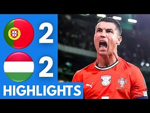 Portugal vs Hungary (2-2) Highlights | UEFA World Cup Qualifiers 2025/26