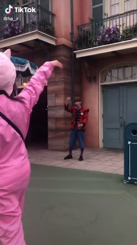 カリブの海賊ディズニーでハム仮装！神対応のキャストさんに感動😳