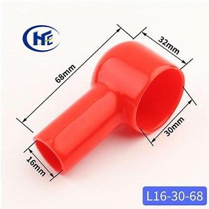 [Hot Item] L16-30-68 Plastic Rubber Boot Cable Lug Protector Battery End Connection PVC Terminal Covers Sc120, Sc95