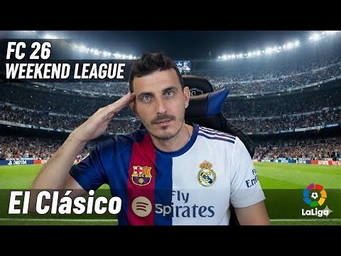 ⚽🔴 REAL MADRID CASTIGA MERITAT EL CLASICO - HERO MAX 88 + WEEKEND LEAGUE 🔴 FC 26 LIVE 🔴