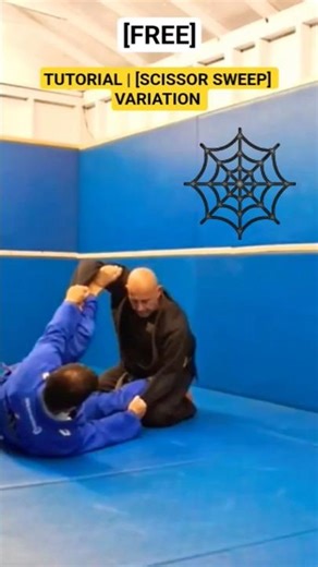 [FREE] | TUTORIAL | [SCISSOR SWEEP] VARIATION | #youtubeshorts #shortsfeed #martialarts #shorts #bjj