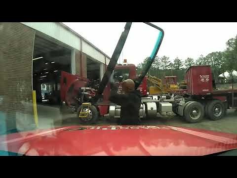 Peterbilt 567 windshield install