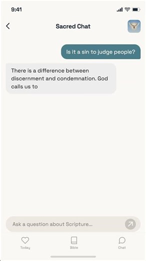 The difference between judging and discernment