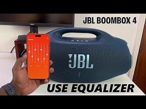 How To Use Equaliser On JBL Boombox 4