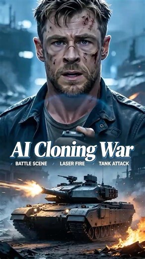 Clone Army Launches Final Assault on AI Command Center ⚠️#scifi #shorts #war #military #film