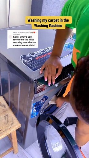 3.6K views · 19 reactions | Washing my carpet in a washing machine #basicposh #cleaning #washingmachine #cleaningmotivation | Basic posh | Facebook