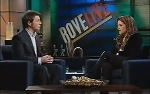 Lisa Marie Presley on Rove Live (2004) NO SOUND? CLICK THIS LINK & YOU WILL HEAR IT- https://www.youtube.com/watch?v=PwaKs1l06Dg Lisa Marie Presley with Rove McManus, March 10, 2004. | Elvis memories for fans forever