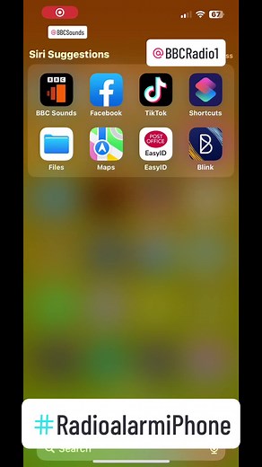 Set a radio alarm on your iphone .. wake up to your radio … ...